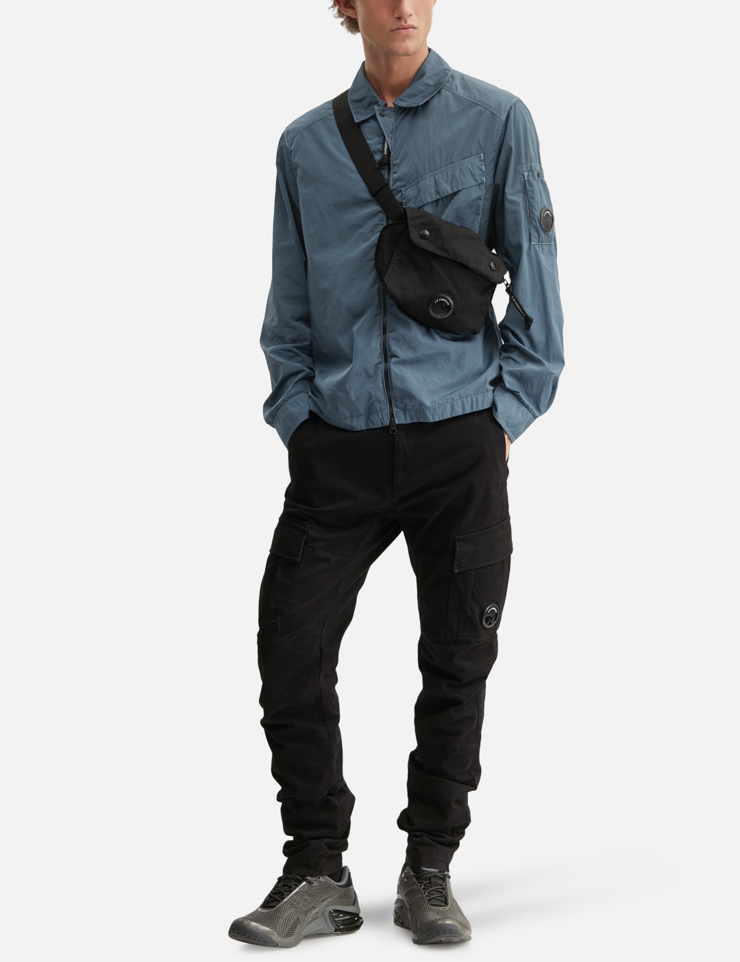 Nylon B Lens Zipped Waist Bag view 15