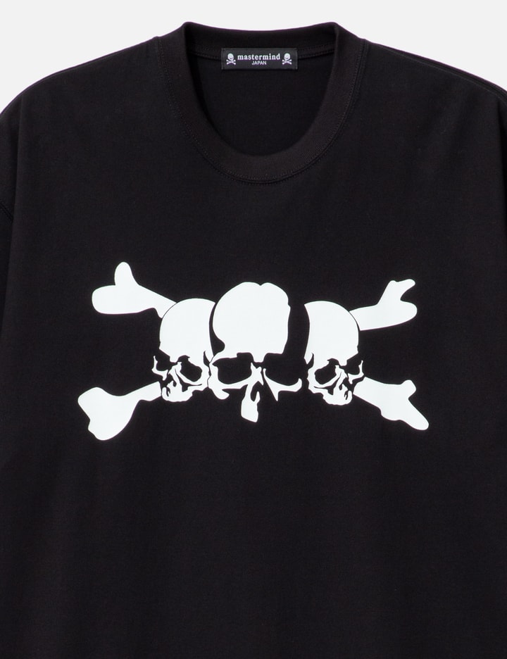 Boxy Asura Skull Short Sleeve T-shirt Placeholder Image