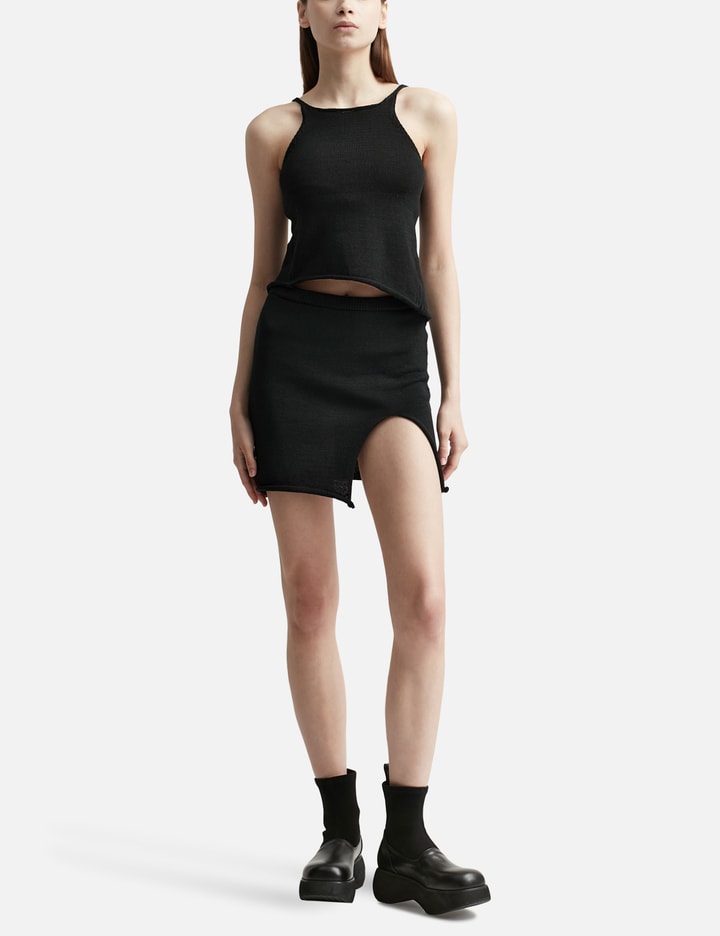 SLIT KNITTED SLEEVELESS Placeholder Image