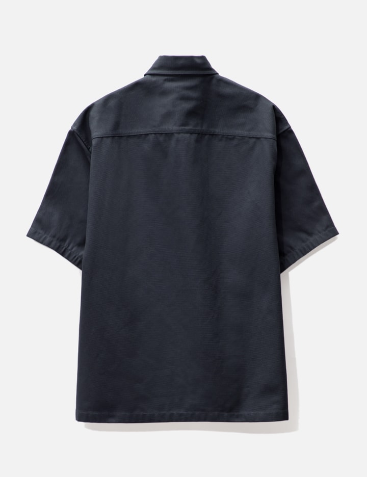 Oversized Short Sleeve Denim Shirt Placeholder Image