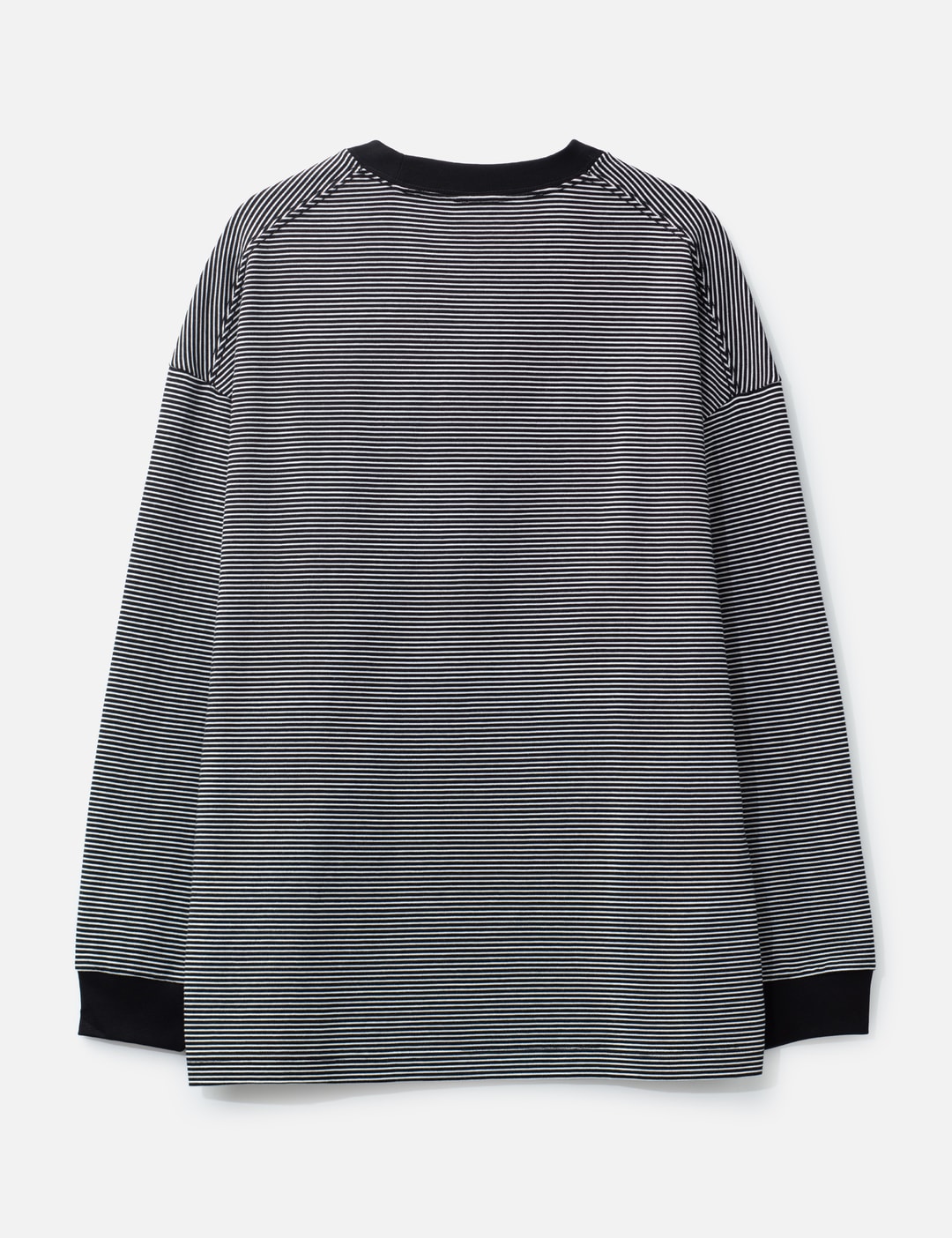 "Relax Stripe Tab" Longsleeve T-Shirt view 9