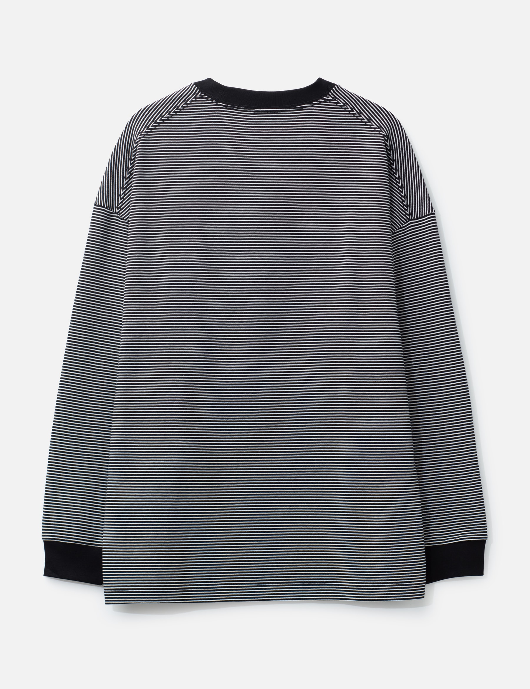 "Relax Stripe Tab" Longsleeve T-Shirt view 17