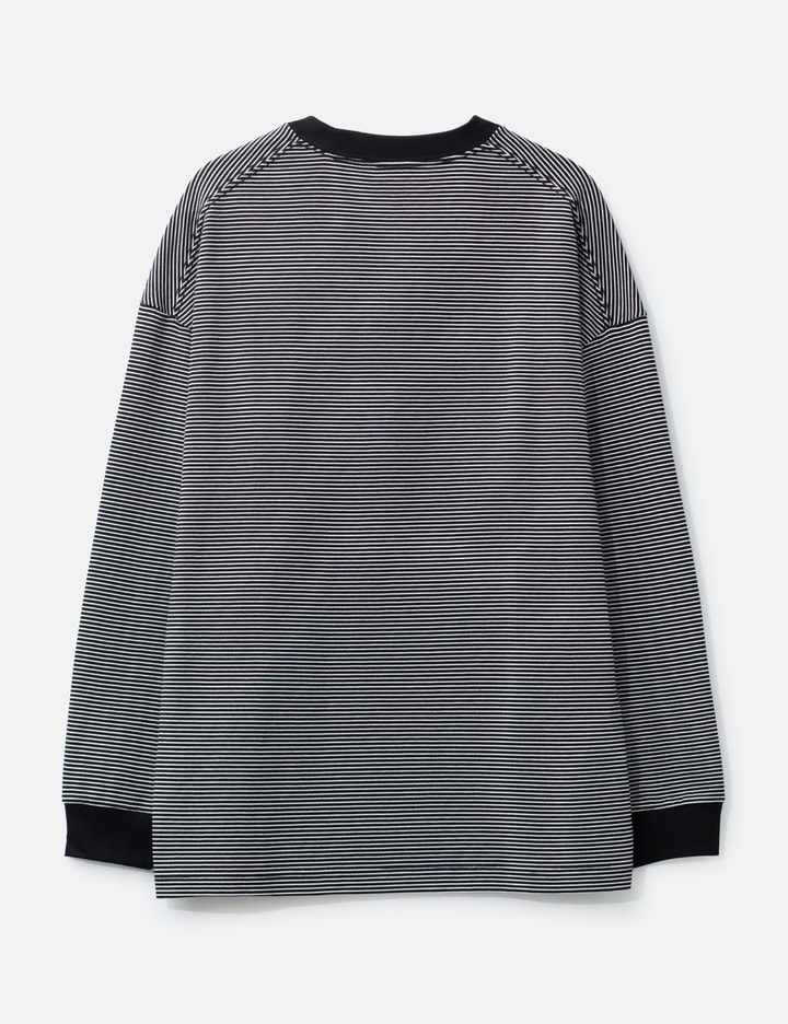 "Relax Stripe Tab" Longsleeve T-Shirt
