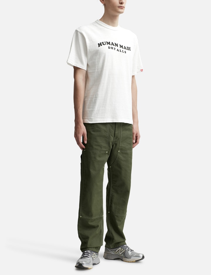 Shop Human Made Duck Painter Pants In Green