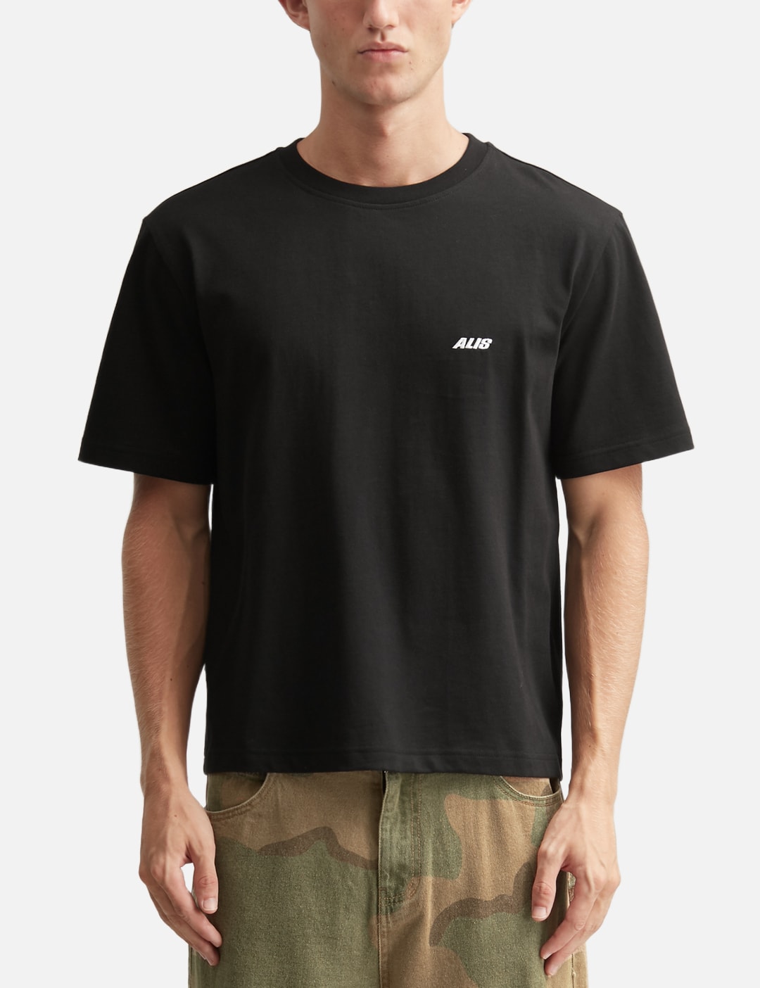 Torey Cropped T-Shirt With Logo view 18