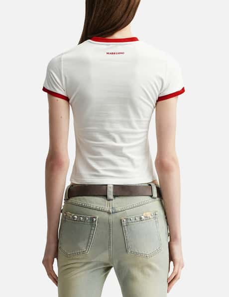 Mark My Gong Printed T-Shirt view 12