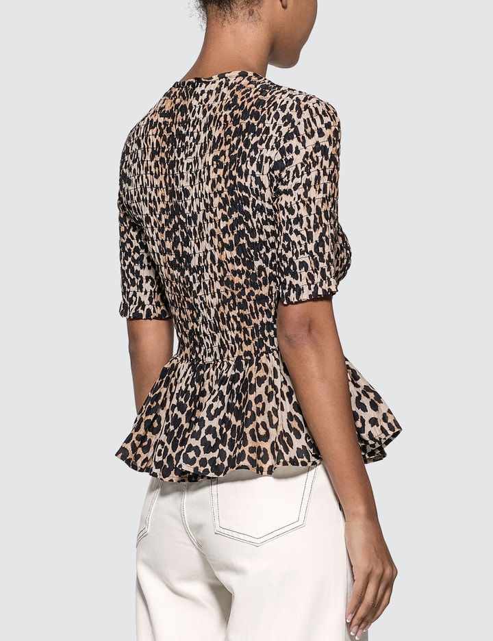Leopard Silk Blouse Placeholder Image