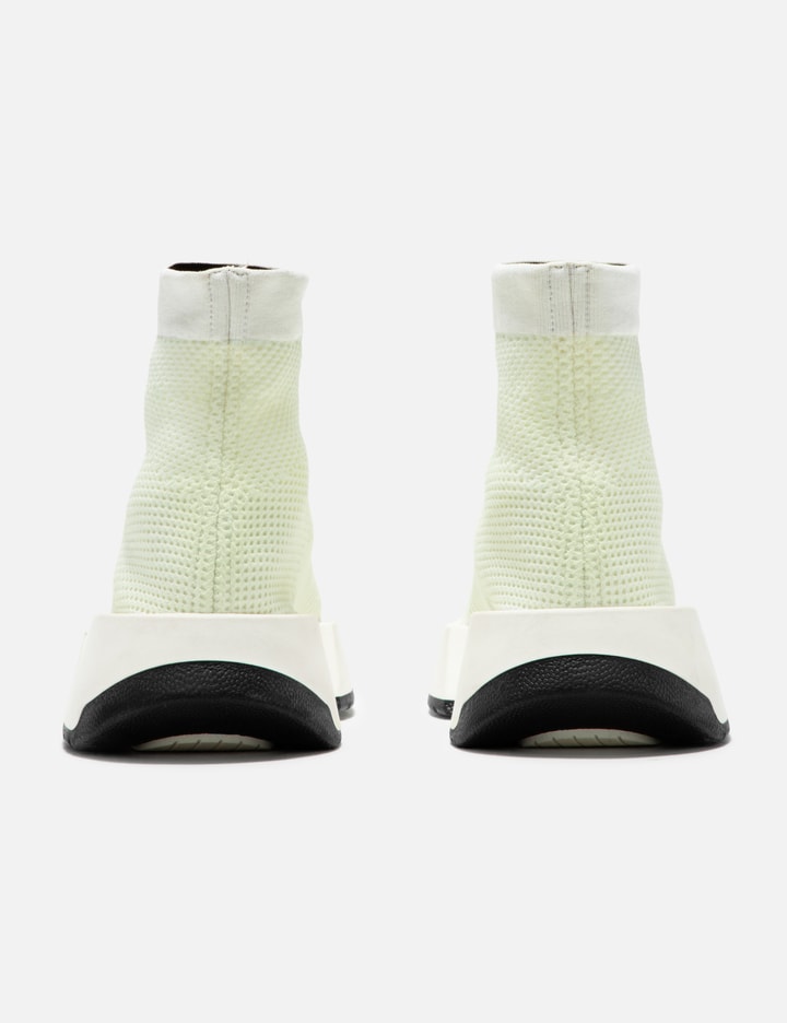 Shop Mm6 Maison Margiela Mm6 Socks Sneakers In Yellow