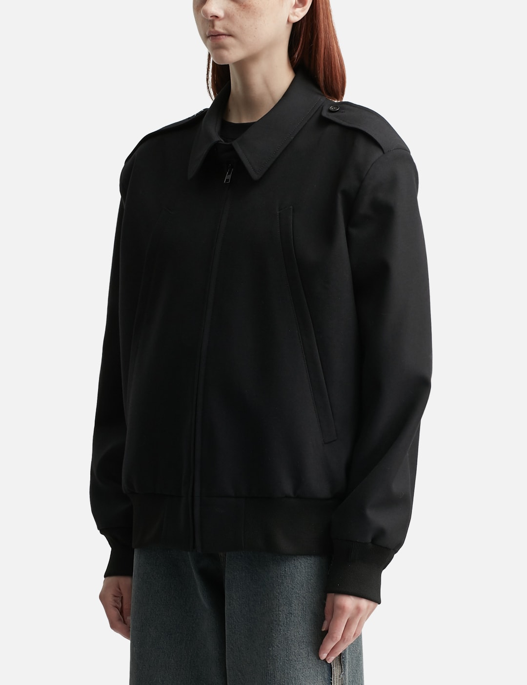 Wool Bomber Jacket view 17