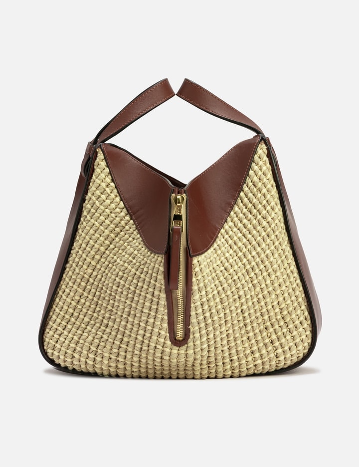 Loewe Small Raffia Hammock Bag