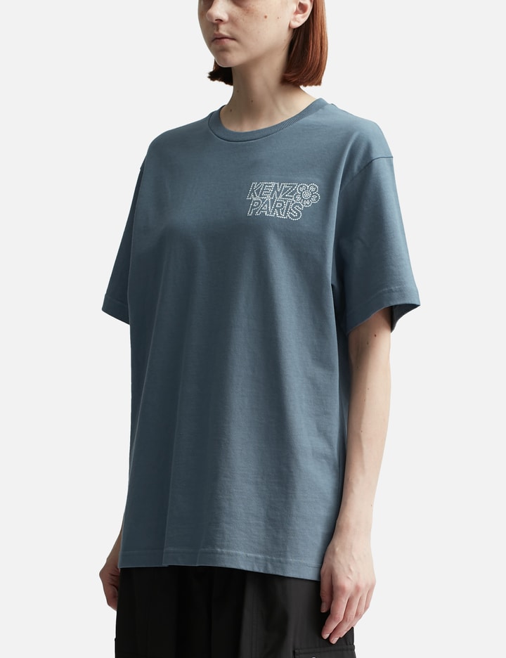 'Kenzo Constellation' Oversized Embroidered T-shirt Placeholder Image