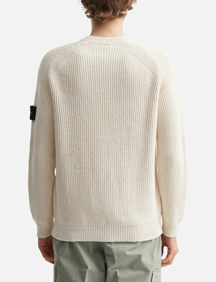 Fisherman's Rib Cotton Raw Beauty Crewneck Jumper Placeholder Image