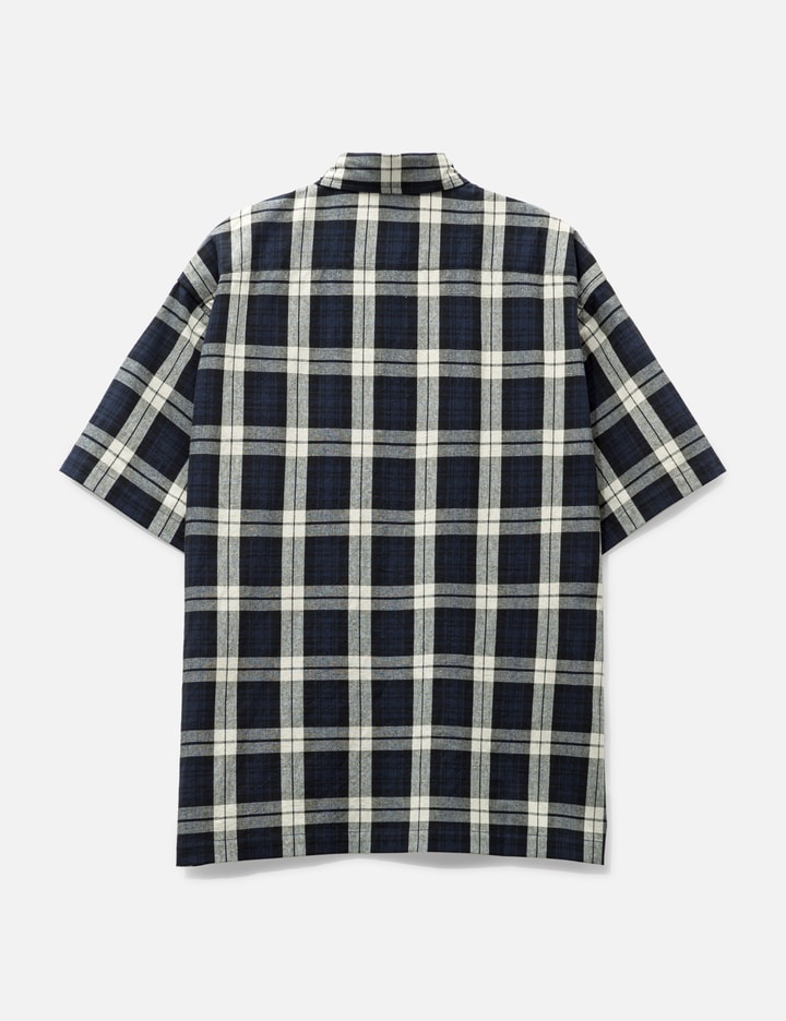 Grocery ST-011 Oversized Check Short Sleeves Shirt Placeholder Image