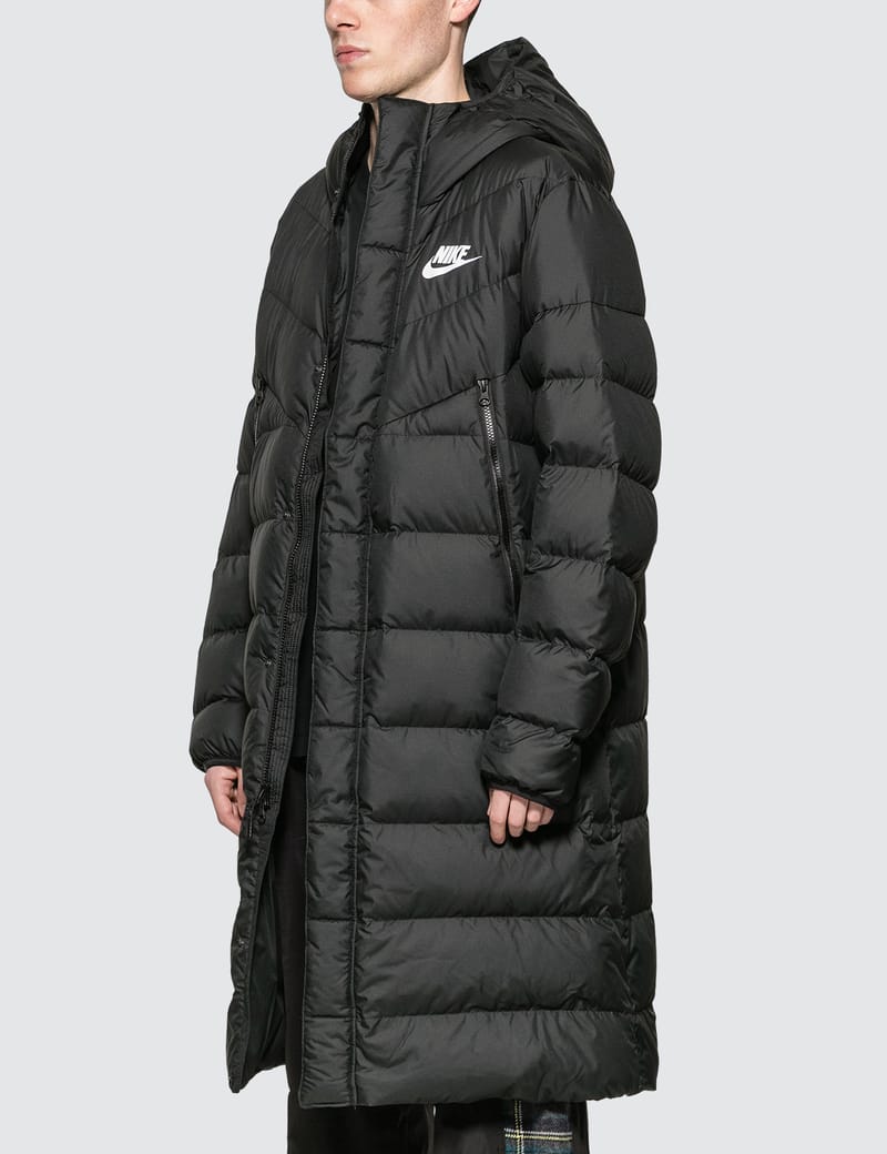 nike men's down fill parka