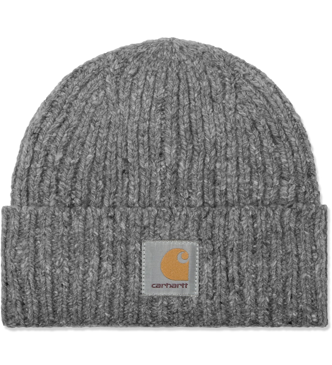 Carhartt Work In Progress - Dark Heather Anglistic Beanie | HBX - Globally Curated and Lifestyle by