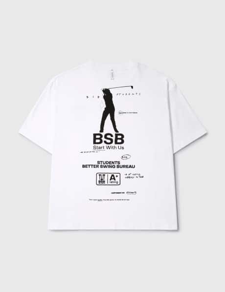 STUDENTS 베터 스윙 버로우 숏 슬리브 티셔츠