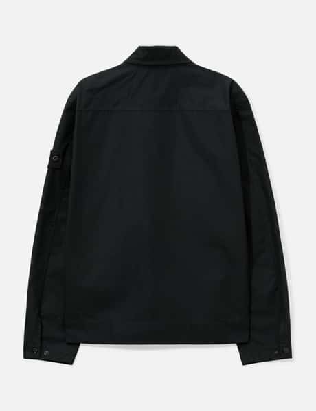 Ghost Cotton Canvas Zip-Up Shirt view 8