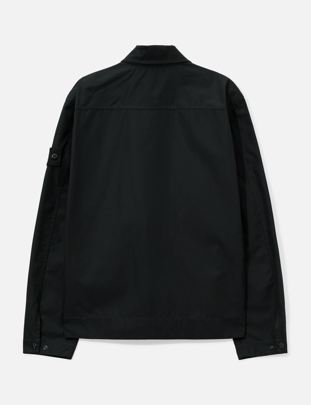 Ghost Cotton Canvas Zip-Up Shirt view 9