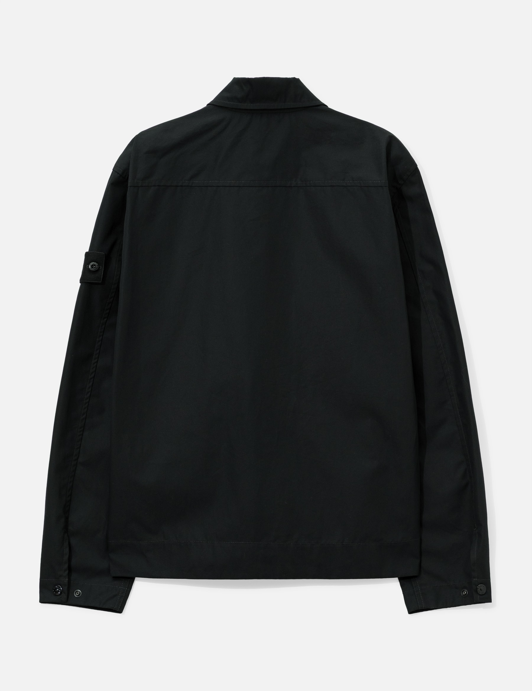 Ghost Cotton Canvas Zip-Up Shirt view 17