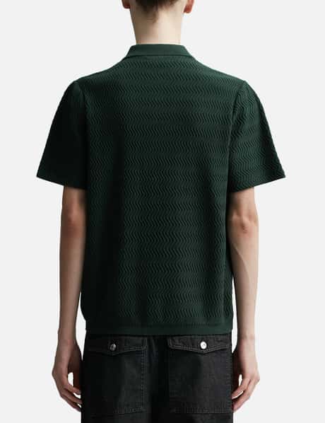 Dime - Wave Cable Knit Polo | HBX - Globally Curated Fashion and 