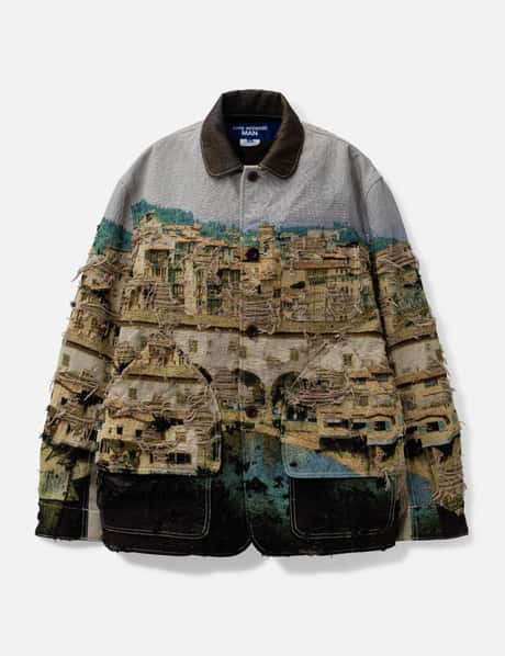Gobelin Weave Button Up Blouson view 6