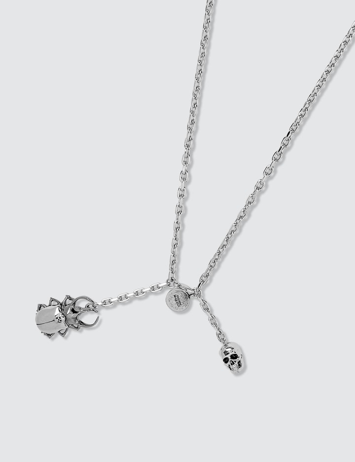 Beatle And Skull Necklace Placeholder Image