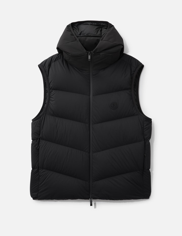 Guersac Diagonal-Quilted Hooded Down Gilet Placeholder Image