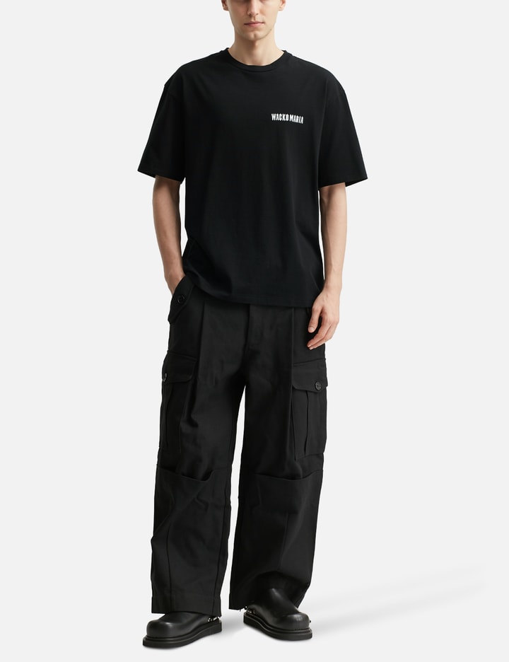 Tim Lehi / Washed Heavy Weight Crew Neck T-shirt ( Type-8 ) Placeholder Image