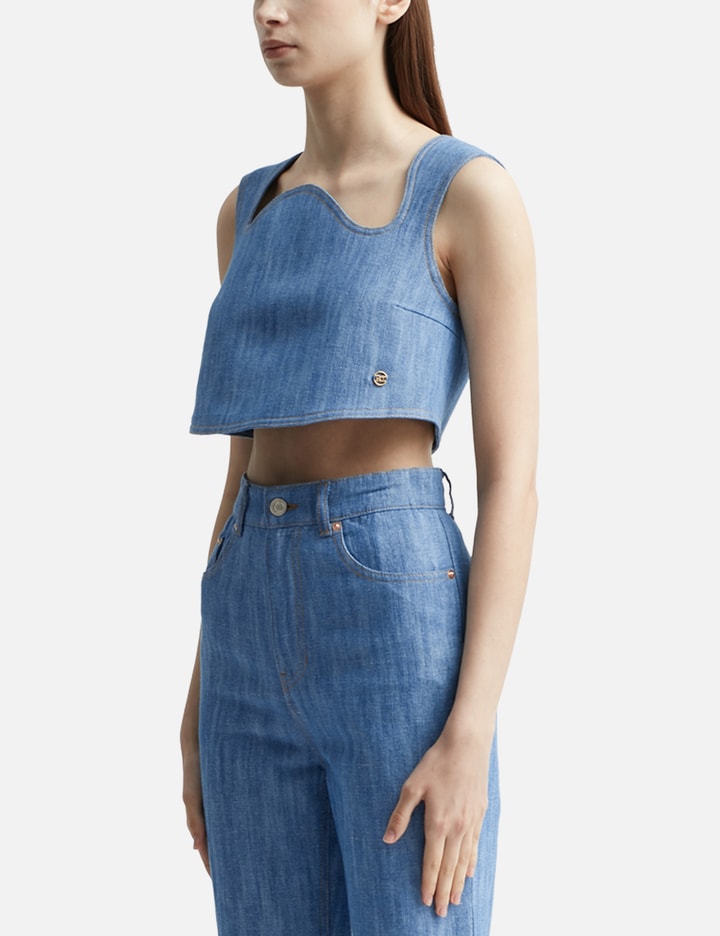 Bastia Curved Crop Top Placeholder Image