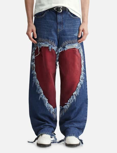 Heart Cut Out Jeans view 10
