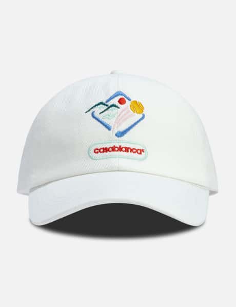 Casablanca Casablanca Montagne Sportif Embroidered Cap