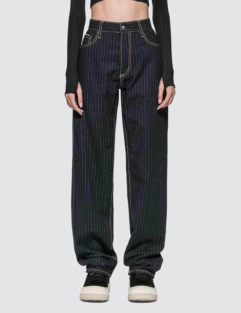 Eytys - Benz Pinstripe Midnight Jeans | HBX - Globally Curated Fashion and  Lifestyle by Hypebeast