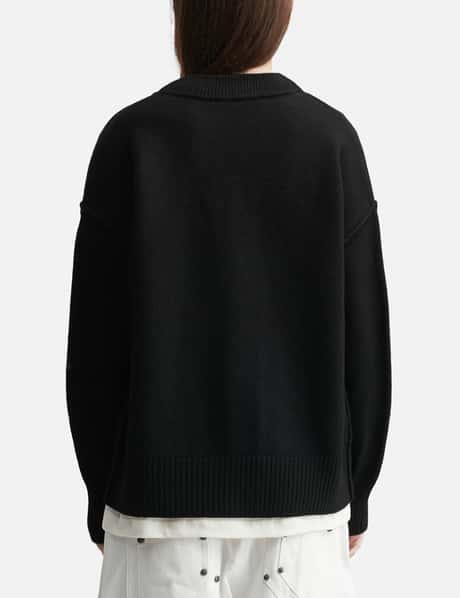 Cardigan With Contrasted Ami De Coeur view 9
