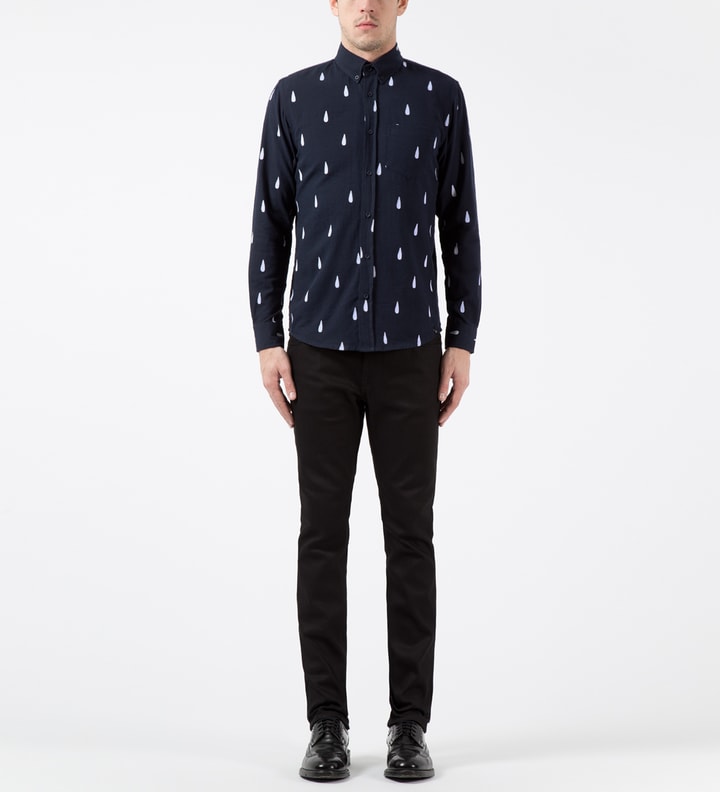 Navy Rain Drops Shirt Placeholder Image