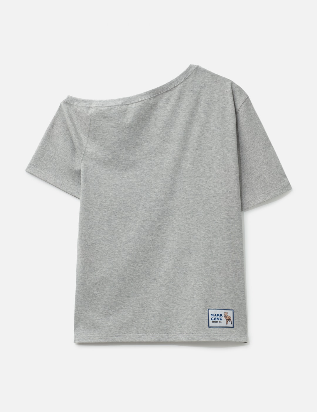 Off-Shoulder Short Sleeve T-Shirt With Sweet Treat Sheep Print view 9