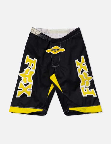 Basketcase Fox Upcycled Moto Shorts