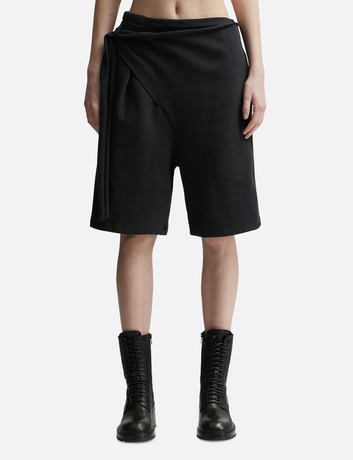Ottolinger Wrap Shorts In Black