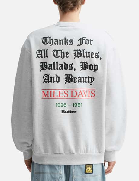 X Miles Davis Thanks Crewneck view 12