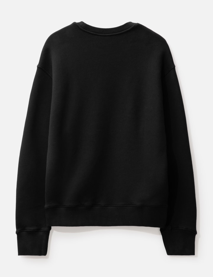 Shop Maison Kitsuné Speedy Fox Patch Comfort Sweatshirt In Black