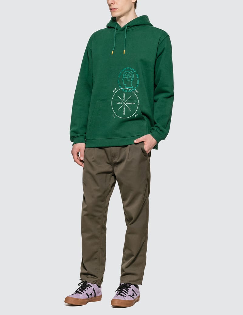 brain dead x north face hoodie