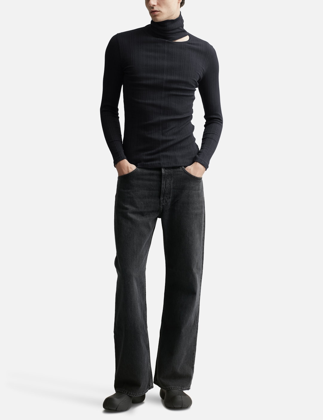 Turtleneck With Asymmetrical Opening view 15