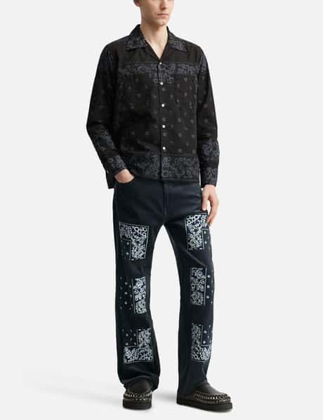 Overdyed Bandana Print Shirt view 14