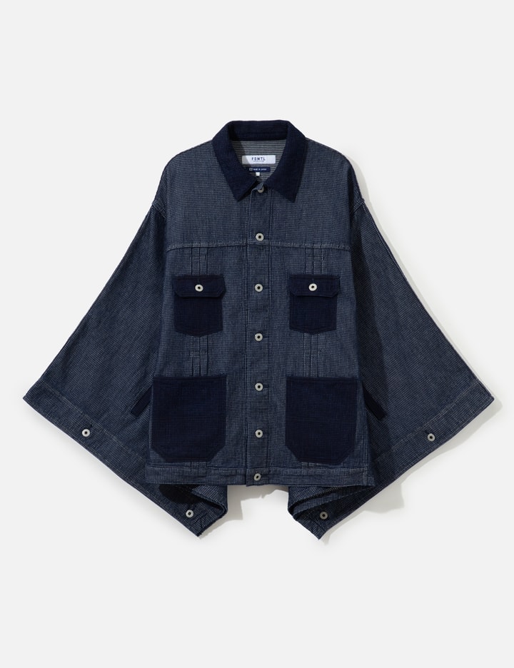 FDMTL Cape Coverall Jacket Rinse