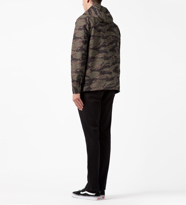 Tiger Camo Hooded Deck Jacket Placeholder Image