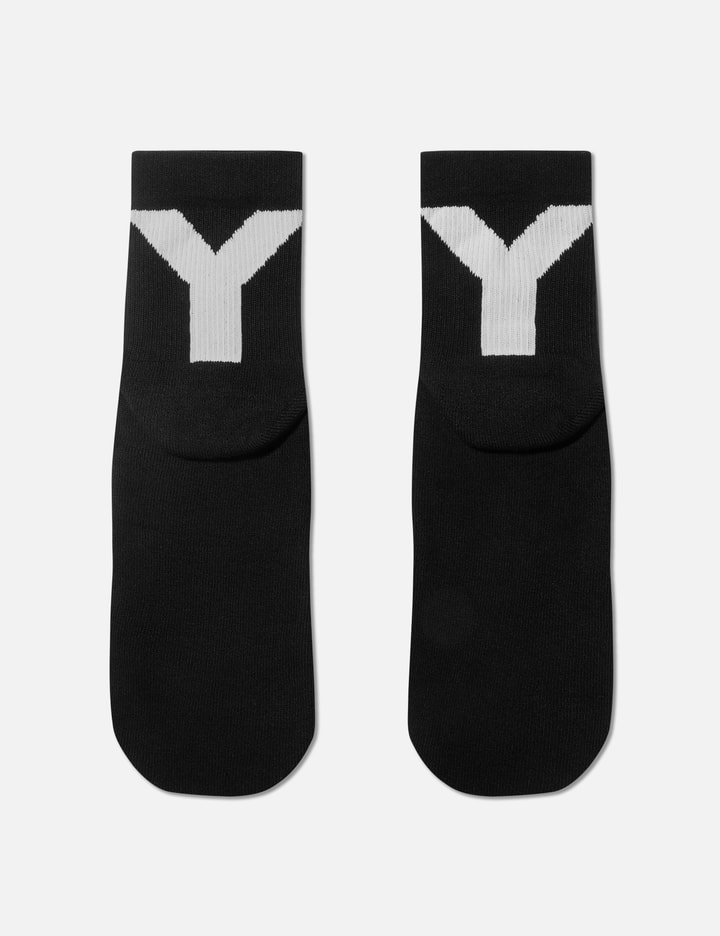 Shop Y-3 Socks Lo In Black