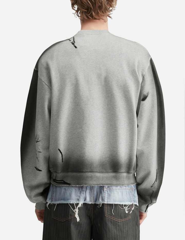 Acne Studios Sprayed Logo Sweatshirt