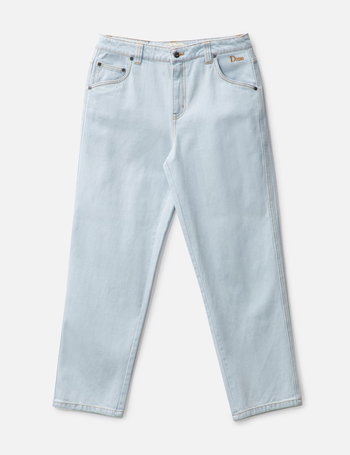 Dime Classic Relaxed Denim Pants In Blue