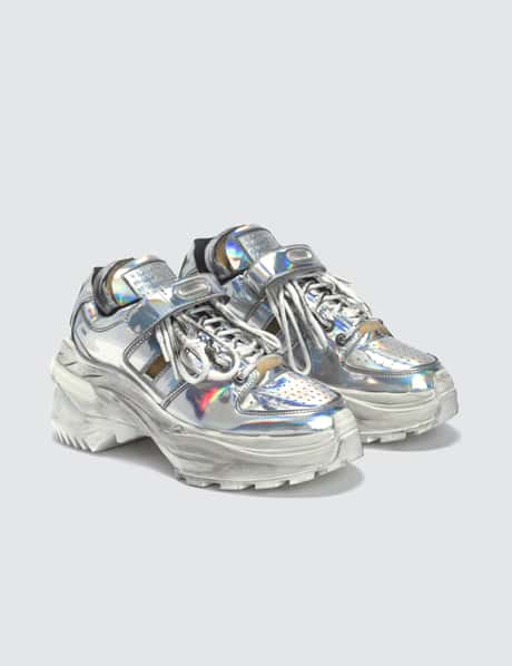 Maison Margiela - Retro Fit Deconstructed Low Top Trainers | HBX
