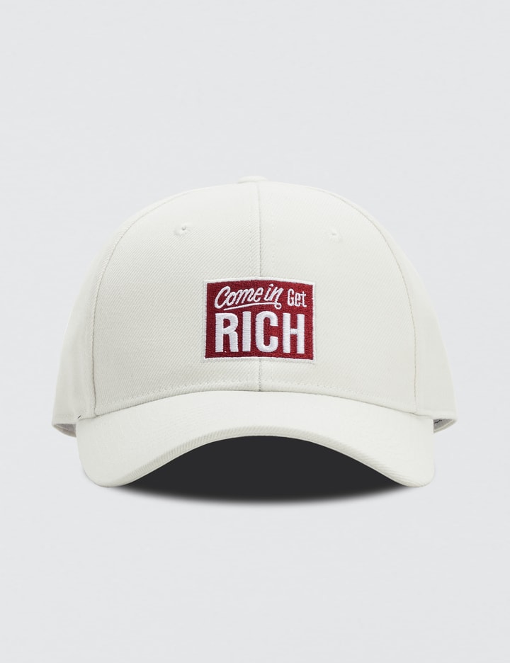 Get Rich Come In Embroidered Cap Placeholder Image