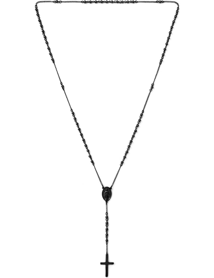 Black Black Rosary Necklace Placeholder Image